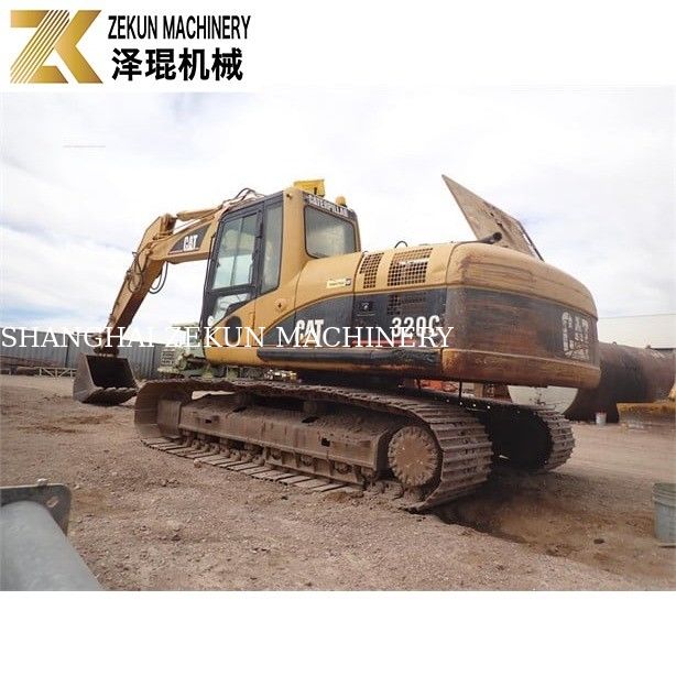 Ucuz motorlu ve hidrolik pompası olan Cat 320 D2 kazıcı 4000 çalışma saati
