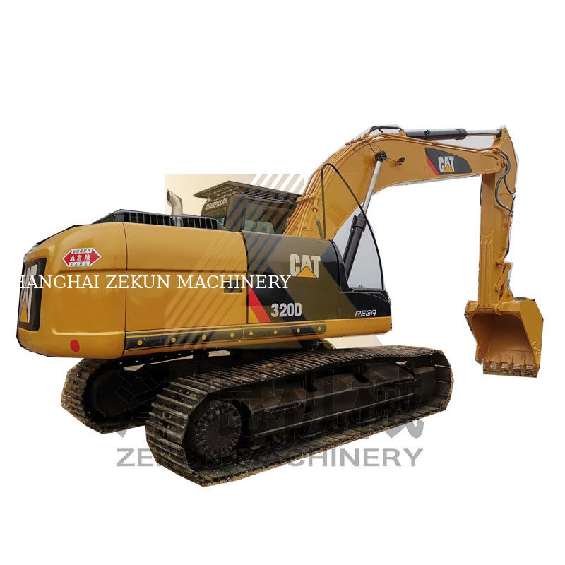 Top- CATERPILLAR 320D Kazı makinesi Mükemmel C6.4 ACERT Motoru 20 Tonluk İnşaat için