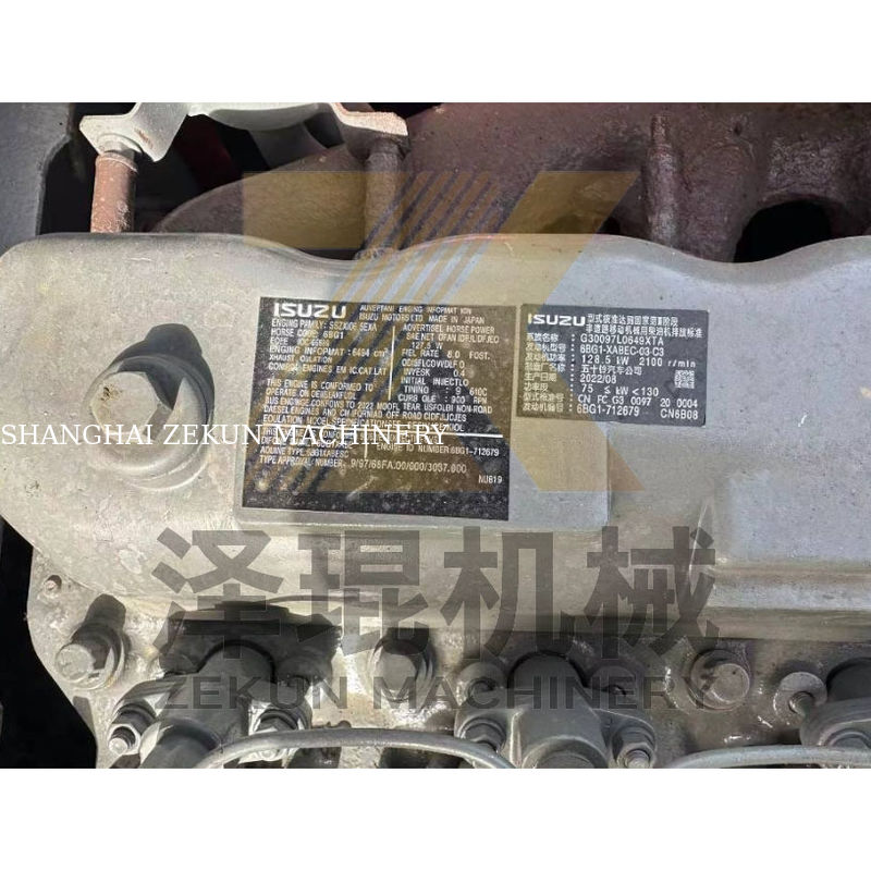 Japonya'da 20 Ton Kullanılmış Hitachi ZX200-3G Diğer Hidrolik Valflı Sürünen Kazıcı