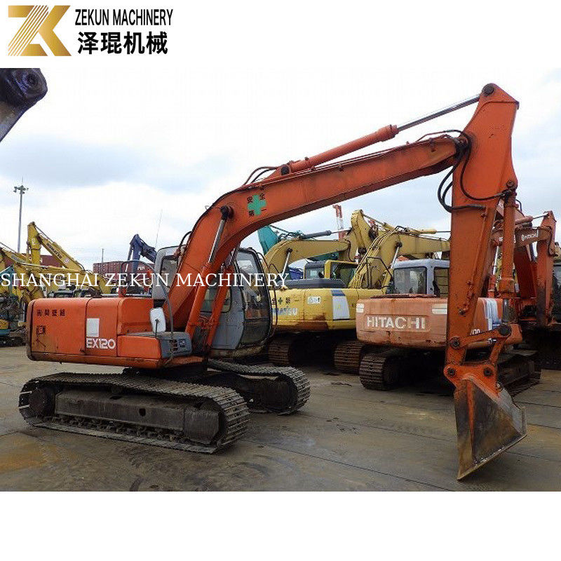 Hitachi EX120 Ekskavatörü EX 120-5 düşük saatli ve 11793 KG Makine ağırlığı 60.5Kw