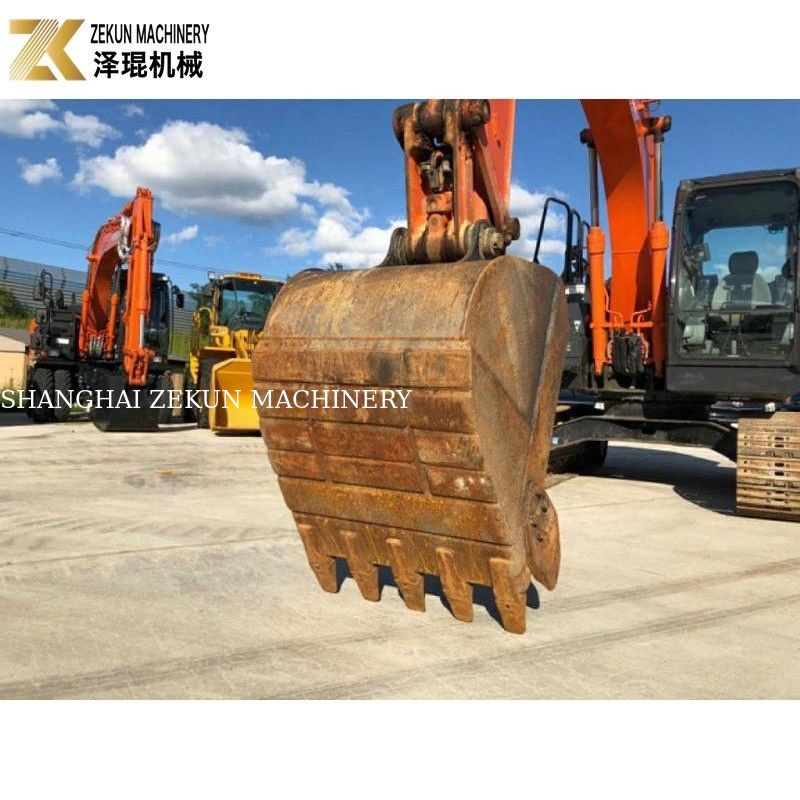 Kullanılmış 12 tonluk kazıcılar Hitachi ZX120 orijinal hidrolik silindirli kazıcı ZX120-6