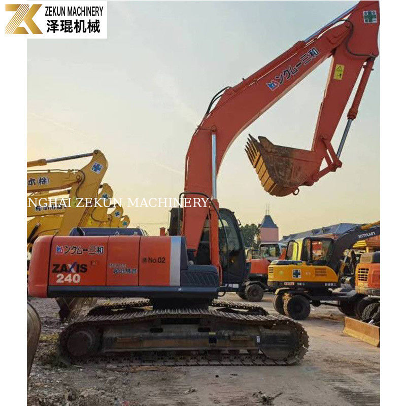 Kullanılmış Hitachi ZX240 Kazı makinesi 24 Ton Japonya Aslı 2011 Yıl 2001-4000 Çalışma saatleri
