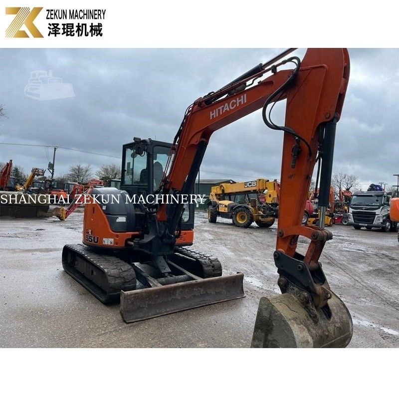 Kullanılmış Hitachi ZX55U Mini Kazı makinesi.