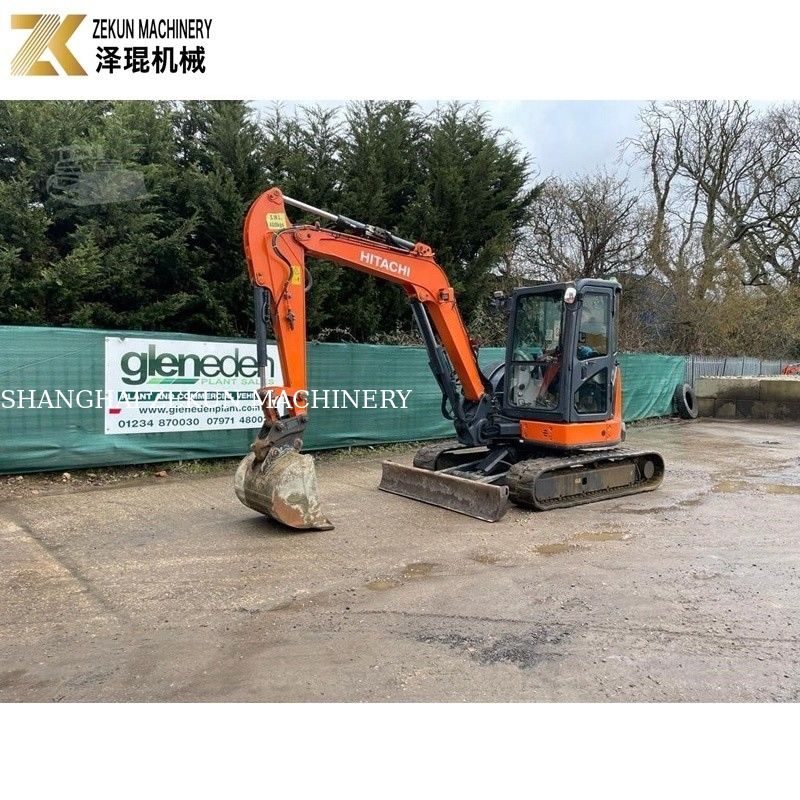 Kullanılmış Hitachi ZX55U Mini Kazı makinesi.
