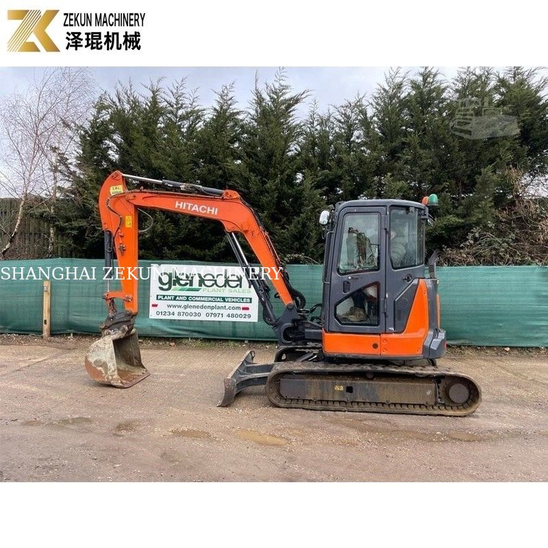 Kullanılmış Hitachi ZX55U Mini Kazı makinesi.