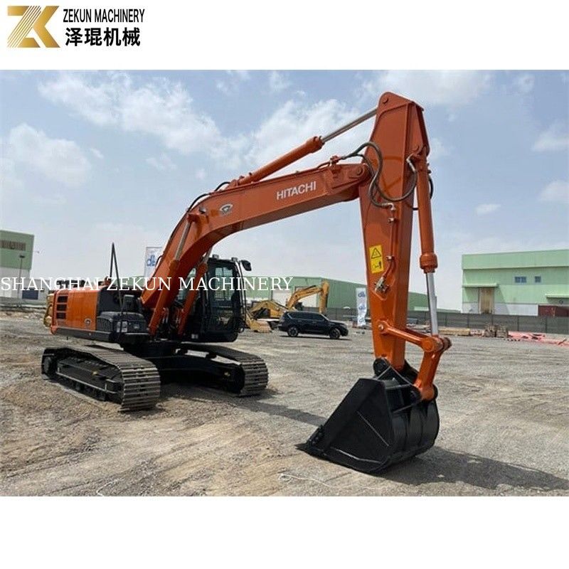 Orta boyutlu ZX220LC kazıcı inşaat kazı 22 ton kullanılır Hitachi 220