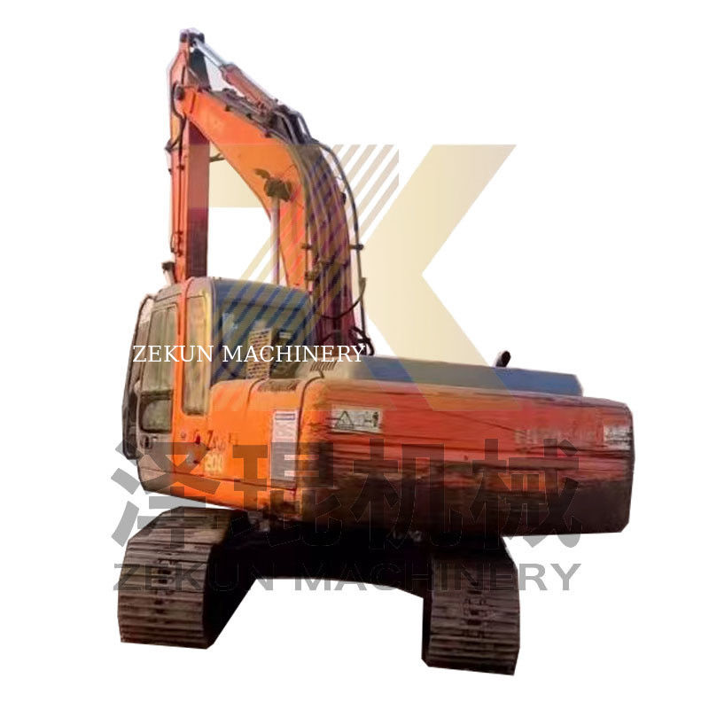 % 95 Kullanılmış Hitachi ZX200-6 İnşaat Makineleri İşlemleri ve Görevleri için Ekskavator