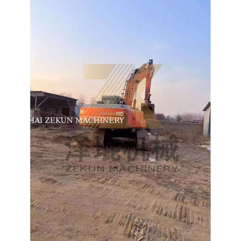 % 95 Kullanılmış Hitachi ZX200-6 İnşaat Makineleri İşlemleri ve Görevleri için Ekskavator