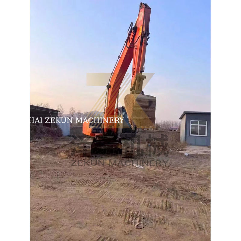 % 95 Kullanılmış Hitachi ZX200-6 İnşaat Makineleri İşlemleri ve Görevleri için Ekskavator