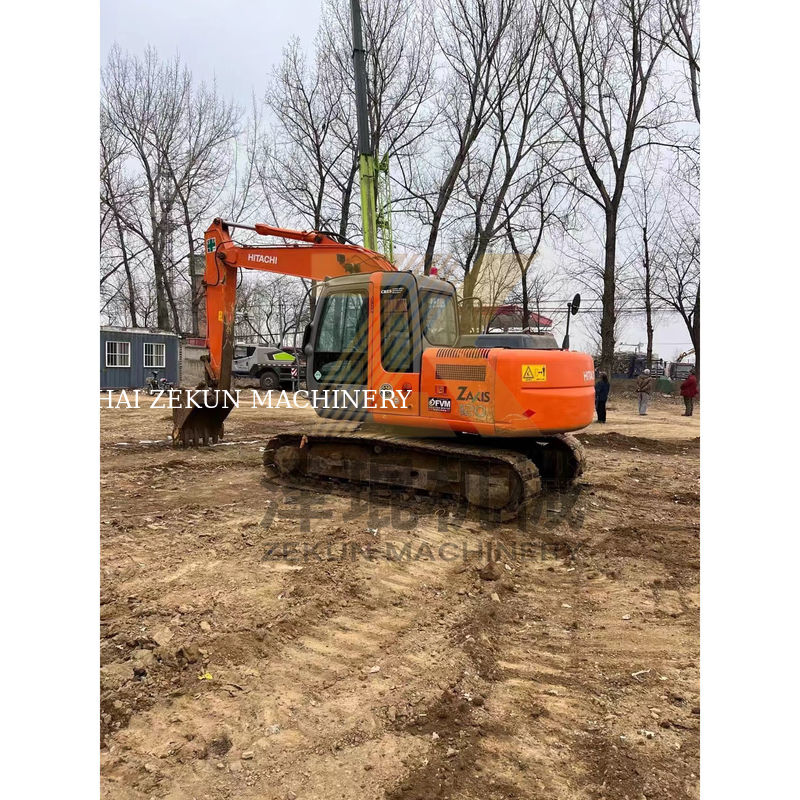 4001-6000 Çalışma Saatleri Hitachi ZX120-6 İSUZU motoru ile ikinci el mini kazıcı