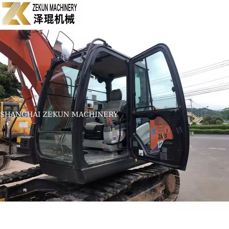 Hitachi ZX120-6 orijinal hidrolik pompası ve 12 tonluk çalışma ağırlığıyla kazıcı