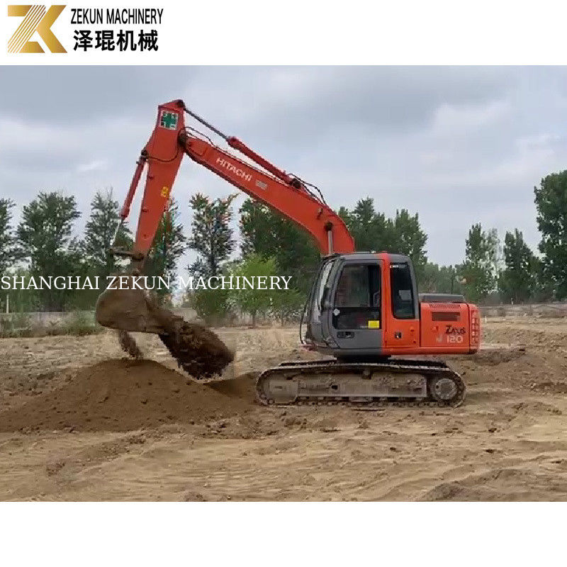 2012 Hitachi 120-2 Ekskavatörü Orijinal Parçalar ve Kazma için Kauçuk Çizgi