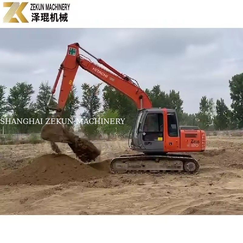 2012 Hitachi 120-2 Ekskavatörü Orijinal Parçalar ve Kazma için Kauçuk Çizgi