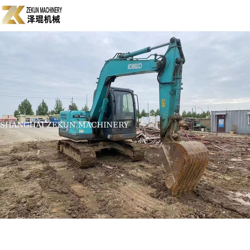 2017 Kullanılmış Kobelco SK75-8 7.5 Ton Japon Kazı makinesi Orijinal Tasarım