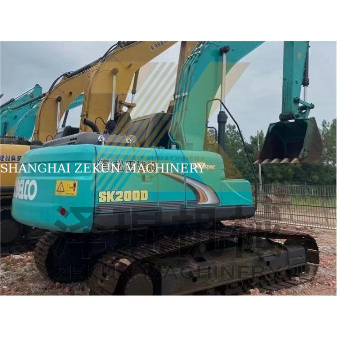 Ucuz Kullanılmış Kobelco SK200-8 SK200D SK200 SK200-10 SK200-3 SK200-6 Kaz makinesi 2019