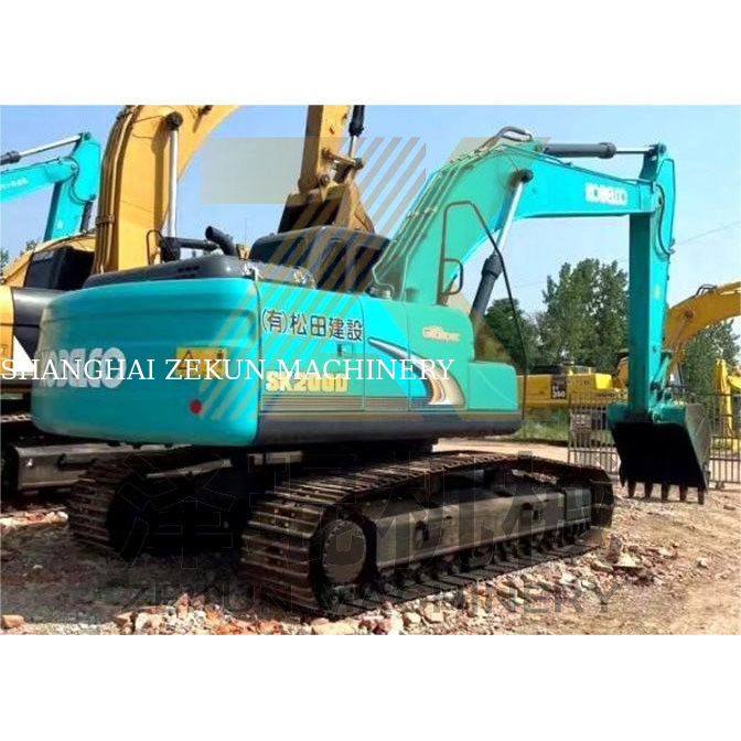Ucuz Kullanılmış Kobelco SK200-8 SK200D SK200 SK200-10 SK200-3 SK200-6 Kaz makinesi 2019