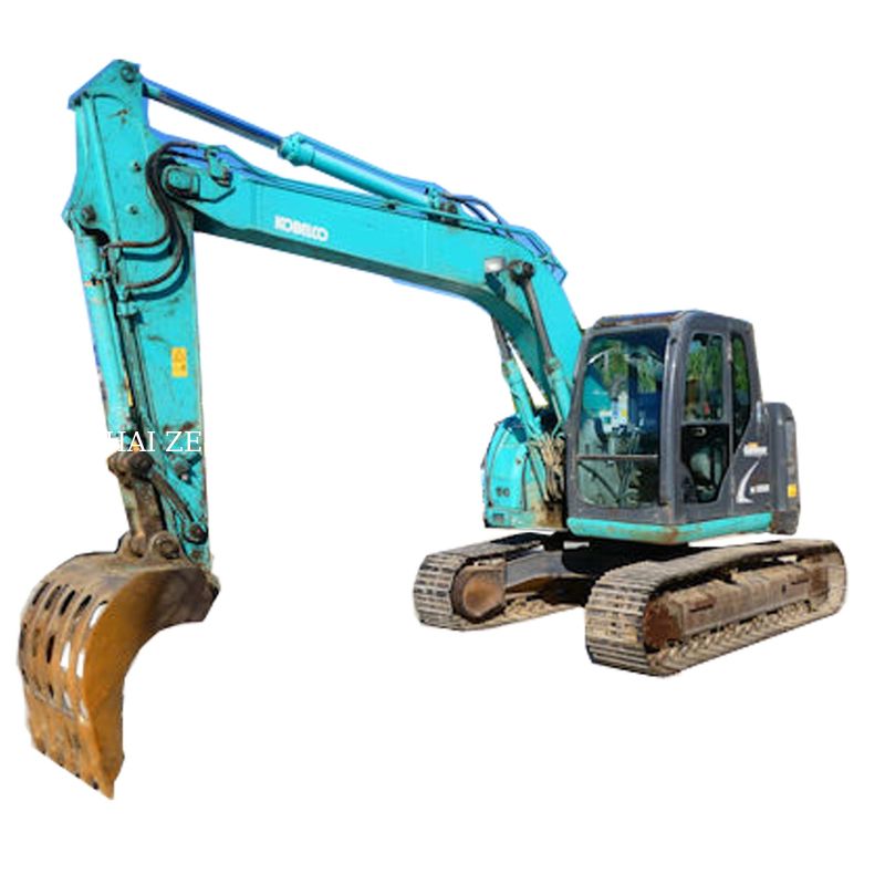 Japonya Kobeclo Excavator SK125SR Kullanılmış Crawler Excavator 13 JP 0.45 Kova Kapasitesi ile