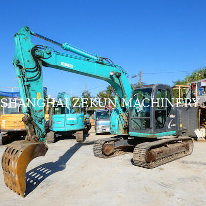 Japonya Kobeclo Excavator SK125SR Kullanılmış Crawler Excavator 13 JP 0.45 Kova Kapasitesi ile