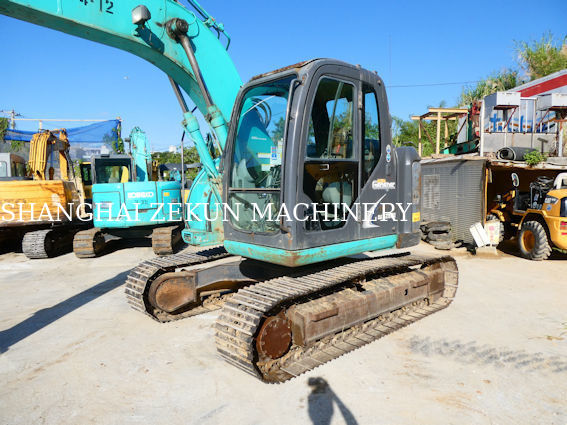 Japonya Kobeclo Excavator SK125SR Kullanılmış Crawler Excavator 13 JP 0.45 Kova Kapasitesi ile