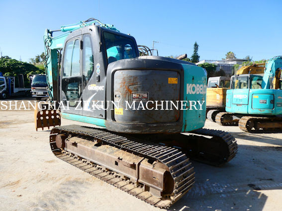 Japonya Kobeclo Excavator SK125SR Kullanılmış Crawler Excavator 13 JP 0.45 Kova Kapasitesi ile
