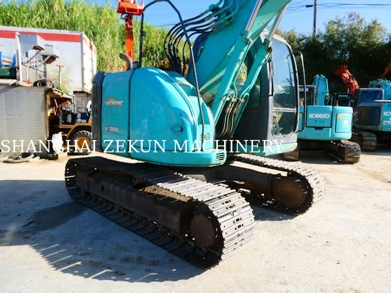 Japonya Kobeclo Excavator SK125SR Kullanılmış Crawler Excavator 13 JP 0.45 Kova Kapasitesi ile