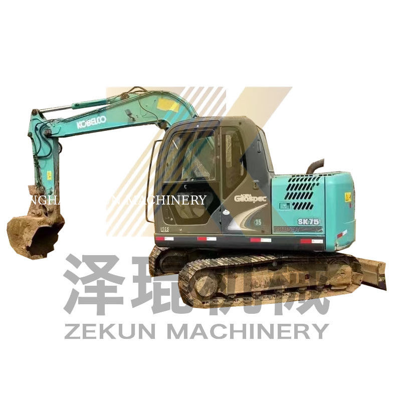 4001-6000 Çalışma Saati Kullanılmış Kobelco SK75-8 SR Nakit Satışı