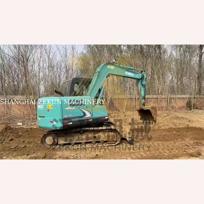 4001-6000 Çalışma Saati Kullanılmış Kobelco SK75-8 SR Nakit Satışı