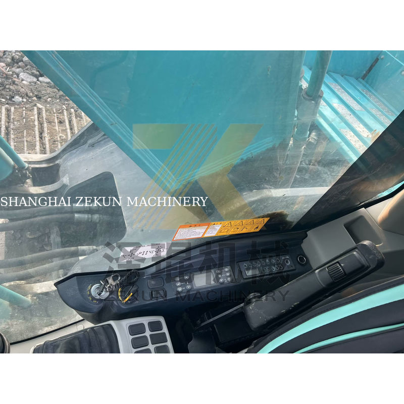 İyi durumda Kobelco SK350LC 8 1,6 m3 kova kapasitesi ve HINO motoru ile kazıcı