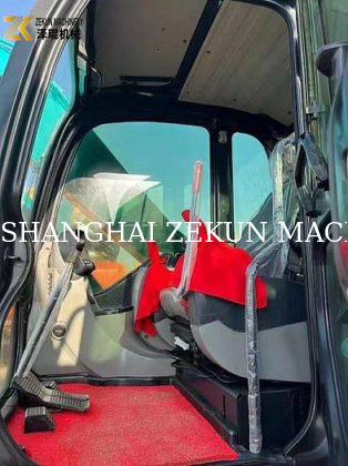 7 tonluk mini kazıcı Kobelco SK 75 SR UR, ISUZU motoru ve orijinal hidrolik pompası ile