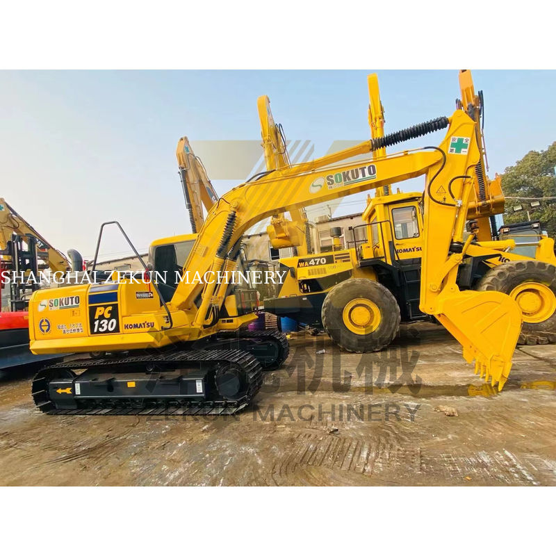 İkinci el 13 Ton Ekskavatör Komatsu PC130-7 Şangay'daki Kazıcı Hidrolik Valf Diğerleri