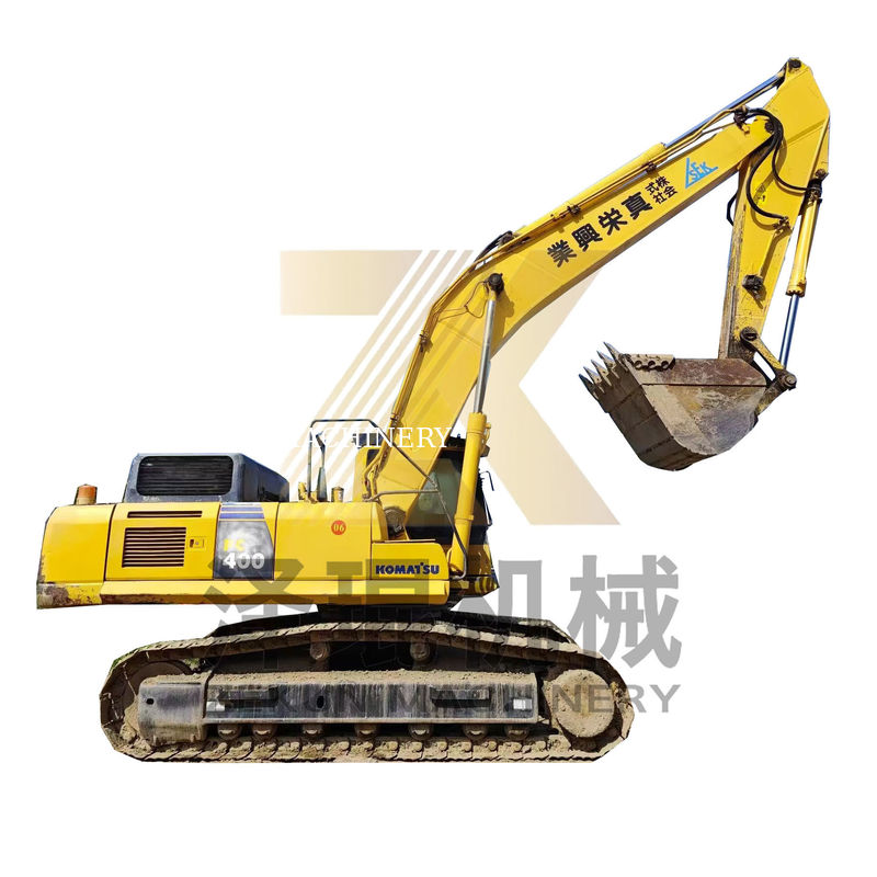 40 Tonluk Ekskavatör Kullanılmış Komatsu PC400-7 Şangay'daki Kazıcı 4000-6000 Çalışma Saati