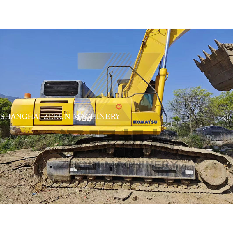 40 Tonluk Ekskavatör Kullanılmış Komatsu PC400-7 Şangay'daki Kazıcı 4000-6000 Çalışma Saati