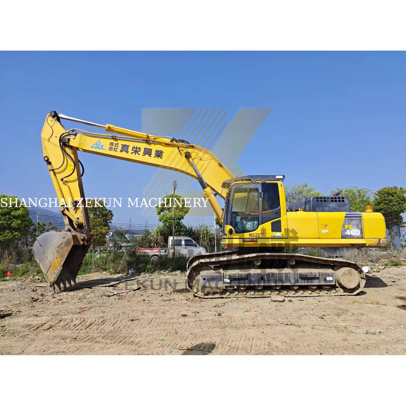 40 Tonluk Ekskavatör Kullanılmış Komatsu PC400-7 Şangay'daki Kazıcı 4000-6000 Çalışma Saati