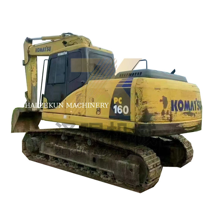 Komatsu PC160 16 Ton Ekskavatör Japonya'da düşük çalışma saatleri olan orijinal kullanılmış makine