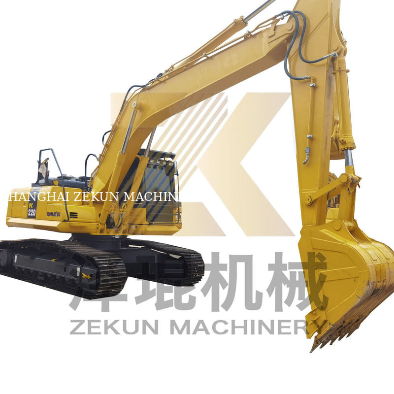 Kullanılmış 22 Ton Komatsu 220 PC220 1M3 kova kapasitesi ve 1050 çalışma saati ile kazıcı