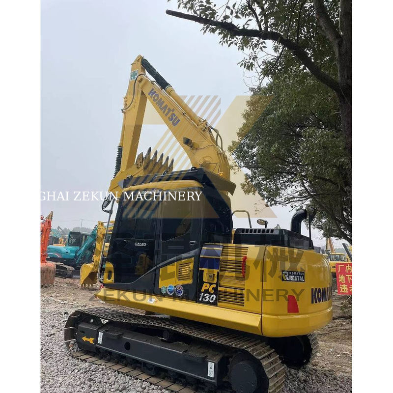 2020 Kullanılmış Komatsu PC130-7 Hidrolik Kazı Makinesi 13 Ton Mini Kazı Makinesi 0.53M3 Kov Kapasitesi