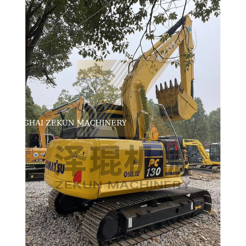 2020 Kullanılmış Komatsu PC130-7 Hidrolik Kazı Makinesi 13 Ton Mini Kazı Makinesi 0.53M3 Kov Kapasitesi