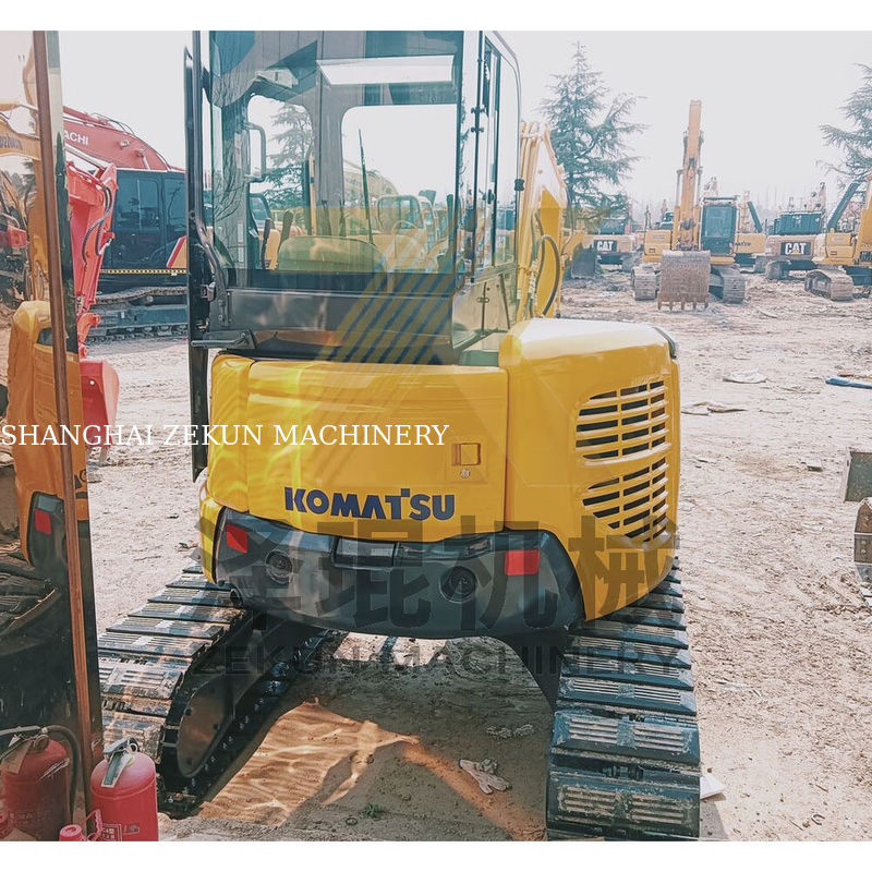 Küçük Boyutlu Kullanılmış Komatsu PC 40 Ekskavatörü PC40MR-1 PC40MR-2 Çalışma Saatleri 2001-4000
