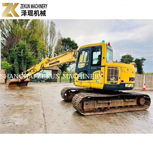 KOMATSU PC 138 US 8 Kazı makinesi Güçlü Çalışma Koşulları Motoru