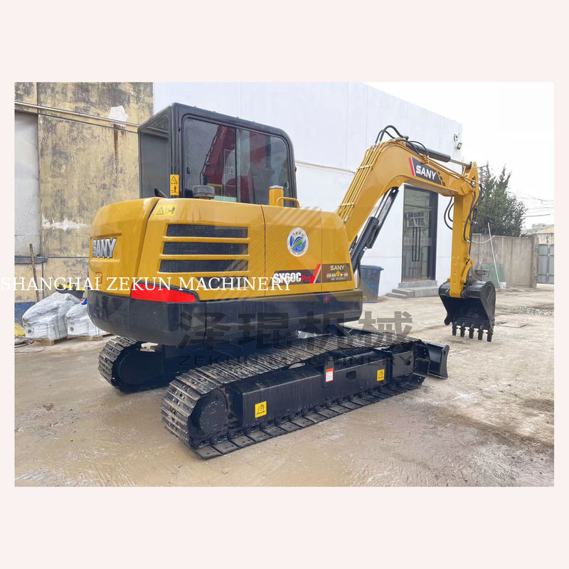 Kullanılmış Sany SY60C Pro Excavator 60C Mükemmel Performans ve 0-2000 Çalışma Saatleri ile