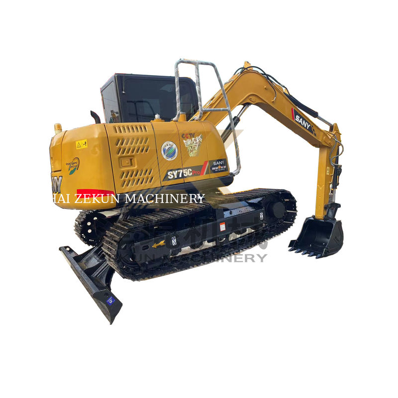 7500 KG Sany SY75C Pro Ekskavatörü Güç ve Verimliliğin Mükemmel Kombinasyonu