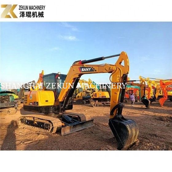 Sany motorlu ve düşük saatli kullanılmış 6 tonluk Sany SY60C PRO kazıcı
