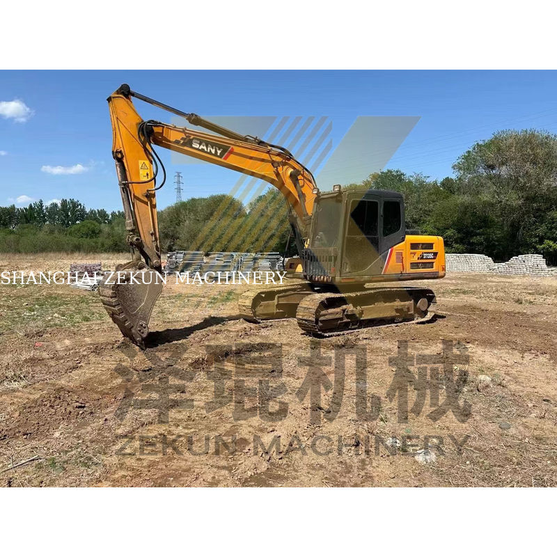 Sany SY135 Pro Crawler Excavator 0.6 m3 kova kapasitesi 2001-4000 Çalışma saatleri kullanılmıştır