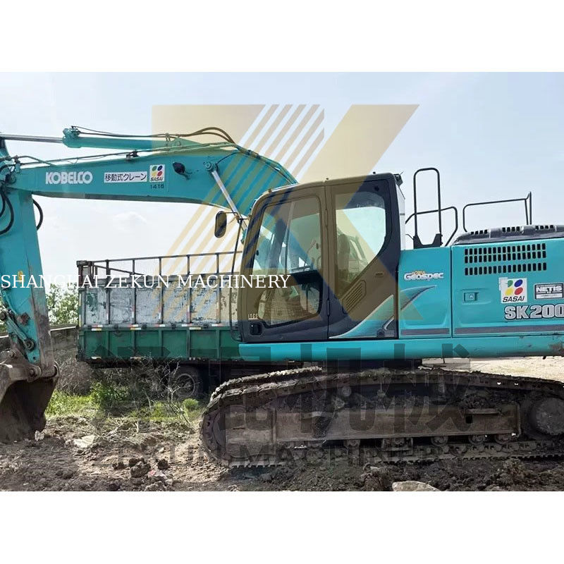 Diğer Hidrolik Pompa Kullanılan Kobelco SK200-8 Ekskavatörü ve 20000 KG Makine Ağırlığı