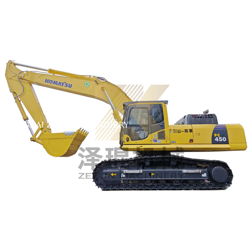 Kullanılmış Komatsu PC450-8 sürünen kazıcı 45 ton ve 3000-4000 çalışma saati