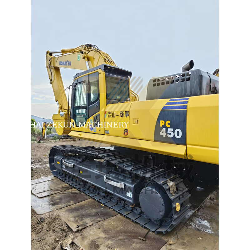 Kullanılmış Komatsu PC450-8 sürünen kazıcı 45 ton ve 3000-4000 çalışma saati