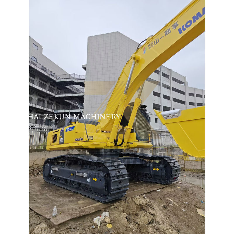 Kullanılmış Komatsu PC450-8 sürünen kazıcı 45 ton ve 3000-4000 çalışma saati