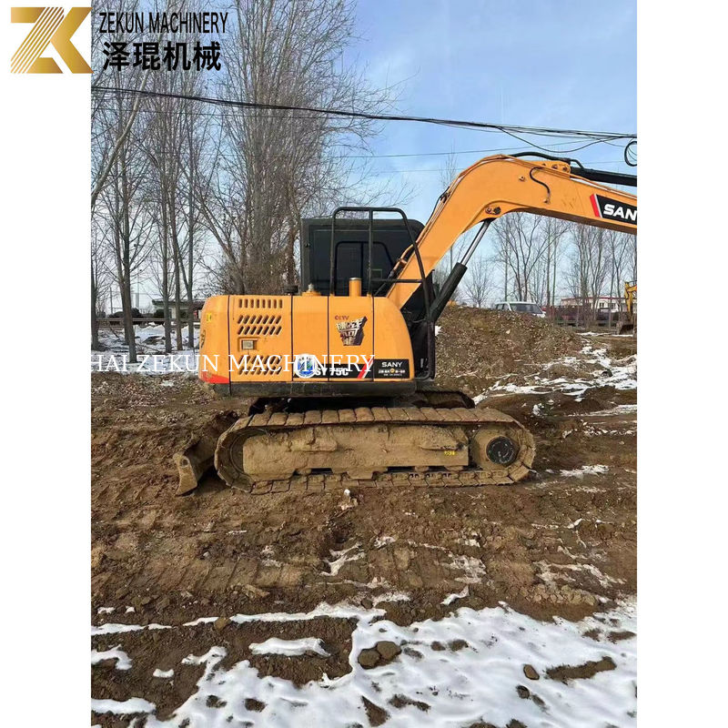 Kullanılmış SANY 75C Kazı makineleri ve çalışma saatleri 2001-4000 Sadece 7500 KG makine ağırlığı