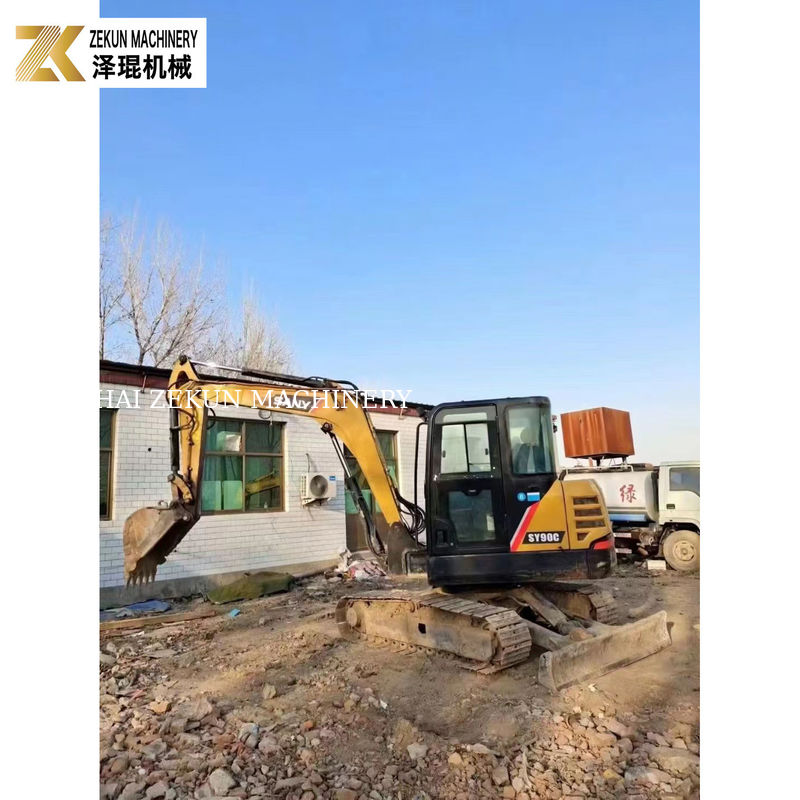 60.7KW kullanılmış Sany 90C Pro kazıcı, 2001-4000 saat iyi durumda