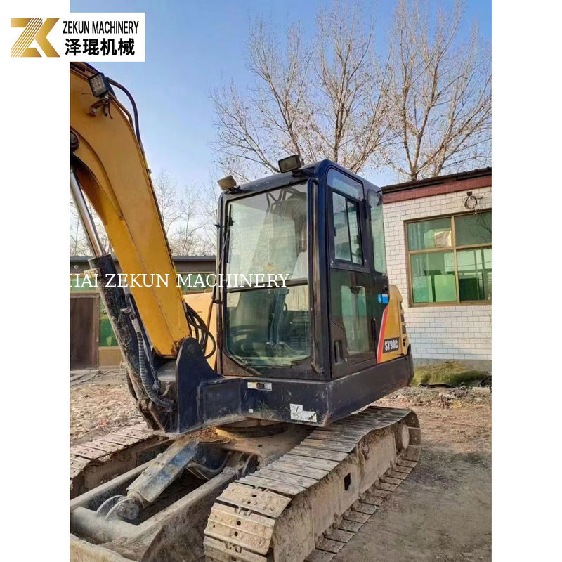 60.7KW kullanılmış Sany 90C Pro kazıcı, 2001-4000 saat iyi durumda